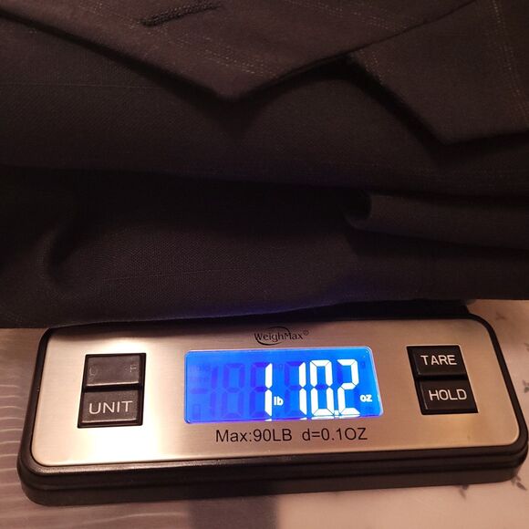 Christian Dior Wool Blazer Mens 42L Navy Striped - Picture 13 of 13